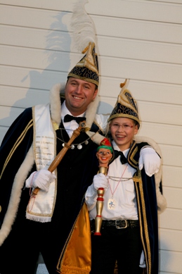 2010 - Prins Macho Macho Mark en Jeugprinses Audrey de 1ste van de Vlierhoek